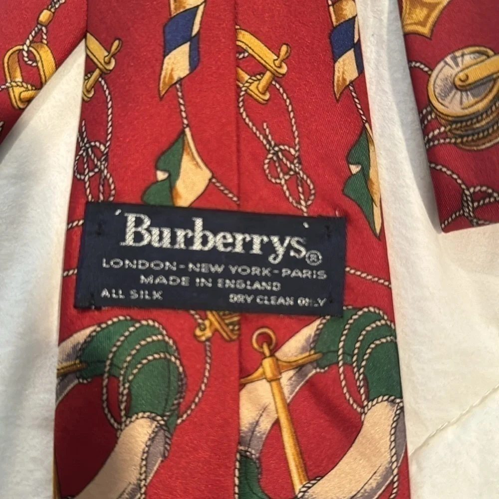 Burberrys 🔥Sale🔥Made in England 🏴󠁧󠁢󠁥󠁮󠁧󠁿 tie